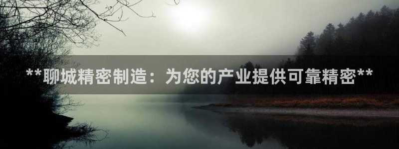彩神iv争霸购彩大厅：**聊城精密制造：为您的产业提供可靠精密**