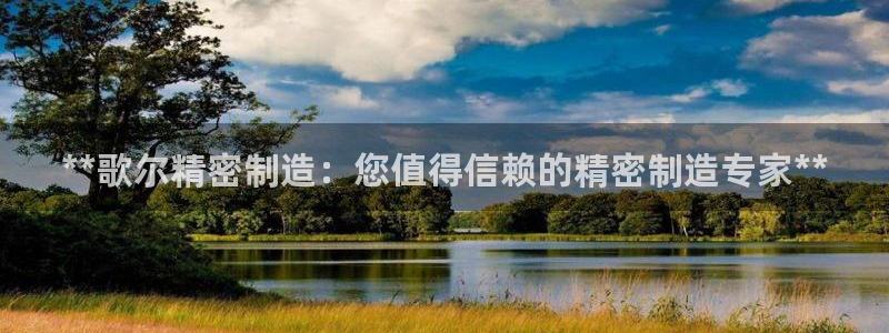 彩神v8是一个什么平台啊：**歌尔精密制造：您值得信赖的精密制造专家**