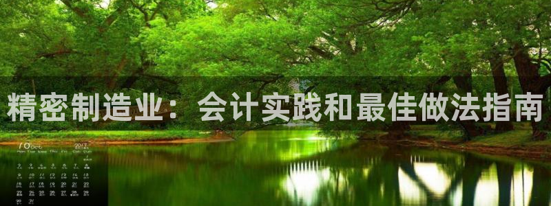 彩神通官方网：精密制造业：会计实践和最佳做法指南