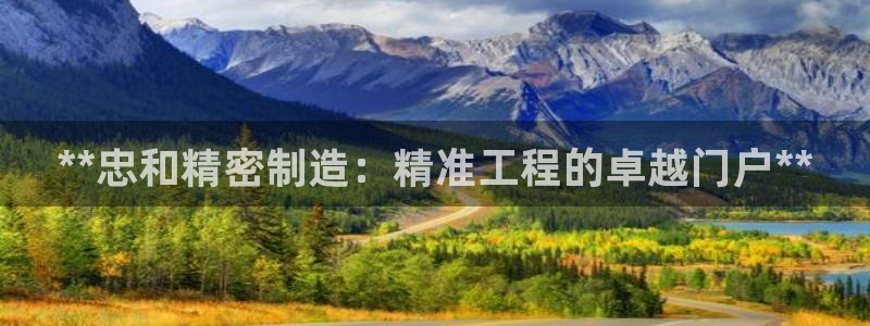 彩神平台之间是什么关系：**忠和精密制造：精准工程的卓越门户**