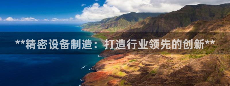 彩神v：**精密设备制造：打造行业领先的创新**