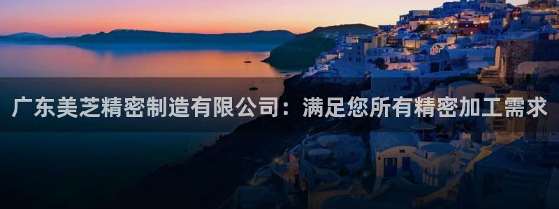 彩神v网赌软件下载：广东美芝精密制造有限公司：满足您所有精密加工需求