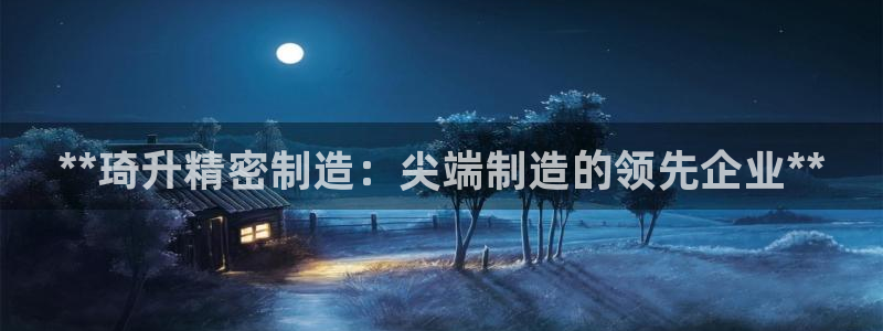 彩神v8购彩大厅登：**琦升精密制造：尖端制造的领先企业**