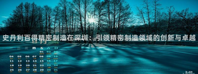 彩神争霸平台：史丹利百得精密制造在深圳：引领精密制造领域的创新与卓越
