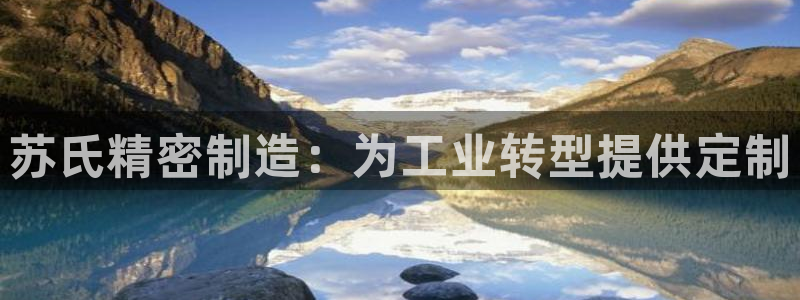 彩神购彩-购彩大厅入口计划群：苏氏精密制造：为工业转型提供定制