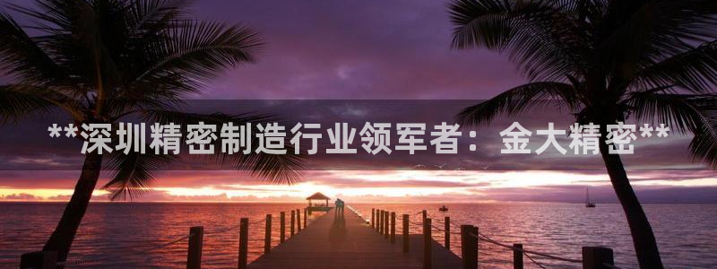 天天彩神welcome：**深圳精密制造行业领军者：金大精密**