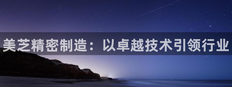 彩神vi争霸官网：美芝精密制造：以卓越技术引领行业