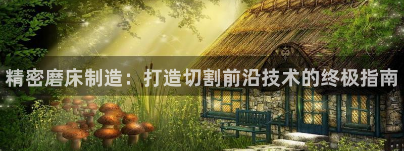 彩神广告有限公司：精密磨床制造：打造切割前沿技术的终极指南