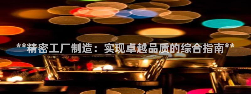 下载彩神乐发V：**精密工厂制造：实现卓越品质的综合指南**