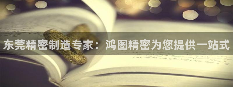 彩神vⅲ下载安装：东莞精密制造专家：鸿图精密为您提供一站式
