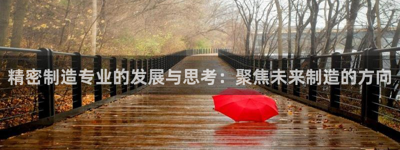 彩神v8是一个什么平台：精密制造专业的发展与思考：聚焦未来制造的方向