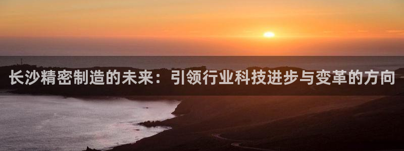 下载彩神乐发V1：长沙精密制造的未来：引领行业科技进步与变革的方向