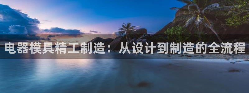 彩神ii官方网：电器模具精工制造：从设计到制造的全流程