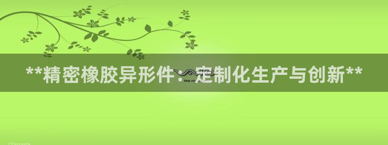 彩神V8有限公司：**精密橡胶异形件：定制化生产与创新**